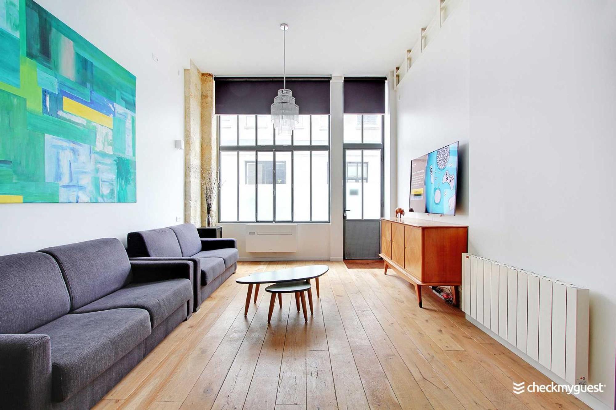 Elegant - 1br-6p- Grands Boulevards Appartamento